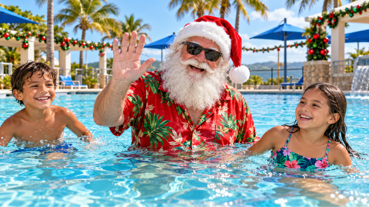 Swim with Santa